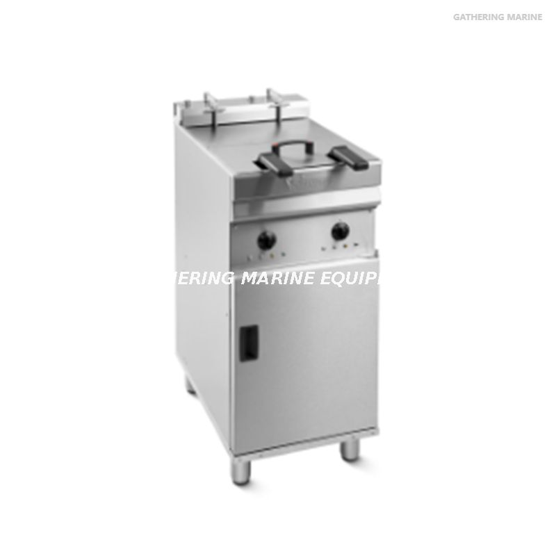 Équipement de cuisine de friteuse électrique double face marine