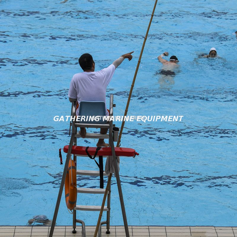 Chaise de piscine, chaise de sauvetage, chaise de piscine avec bouée de sauvetage