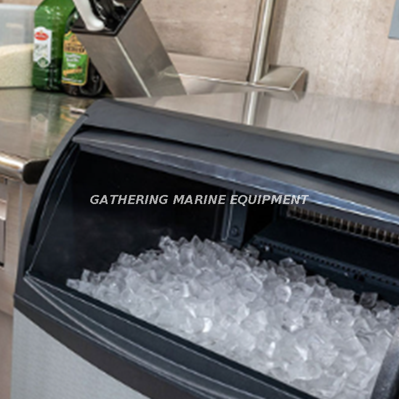 Machine commerciale de fabrication de glace d'acier inoxydable de capacité élevée