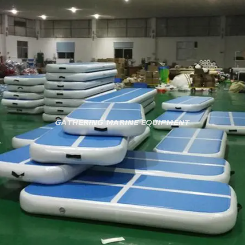 Tapis de yoga flottant gonflable pour sports nautiques flottants