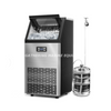 Machine commerciale de fabrication de glace d'acier inoxydable de capacité élevée