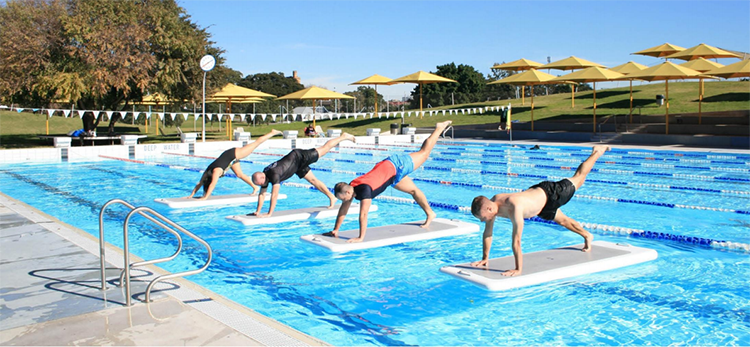 Tapis de yoga gonflable9
