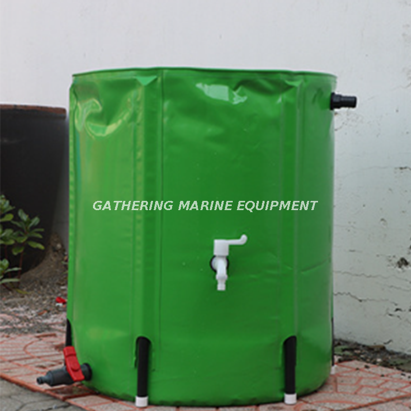 Réservoir d'eau de baril de pluie pliable