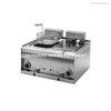 Équipement de cuisine de friteuse électrique double face marine