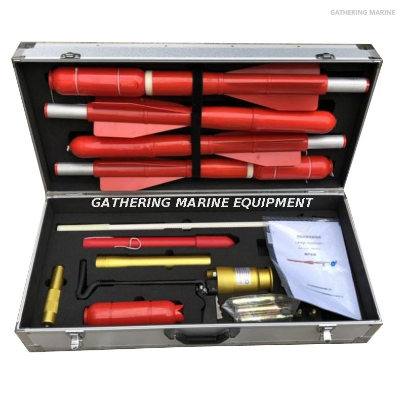 Outils de sauvetage de lutte contre l'incendie, lancement de ligne pneumatique
