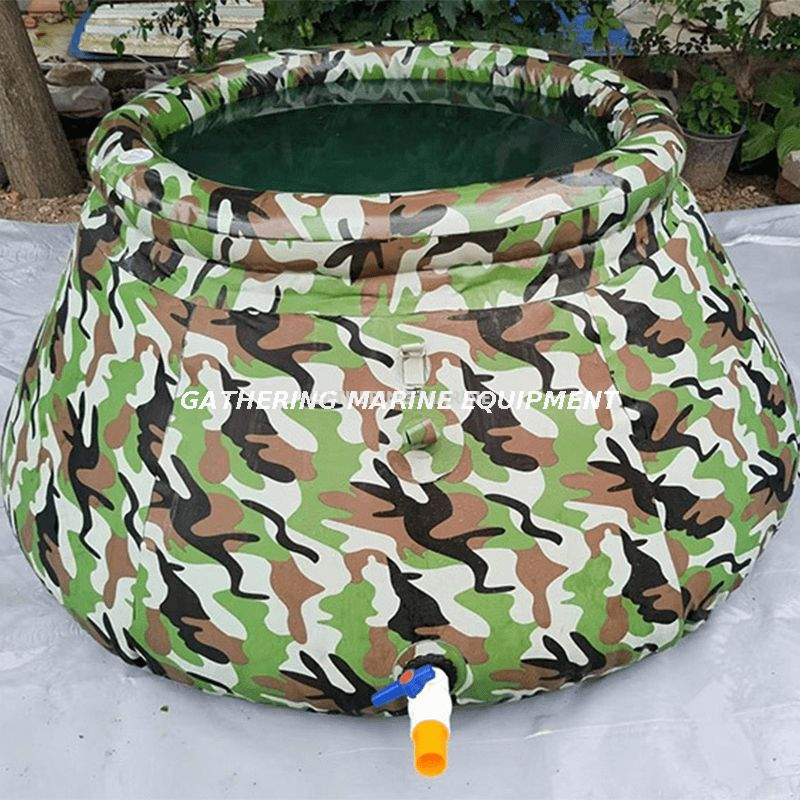 Réservoir de stockage d'eau flexible, vessie d'eau pliable