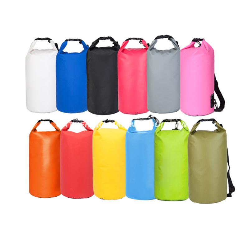 Pack d'océan de sports de plein air de sac sec de preuve de l'eau de logo fait sur commande 