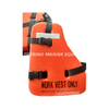 Gilet de sauvetage marin 150N en trois pièces, veste de travail en mousse PVC, gilet de plate-forme pétrolière