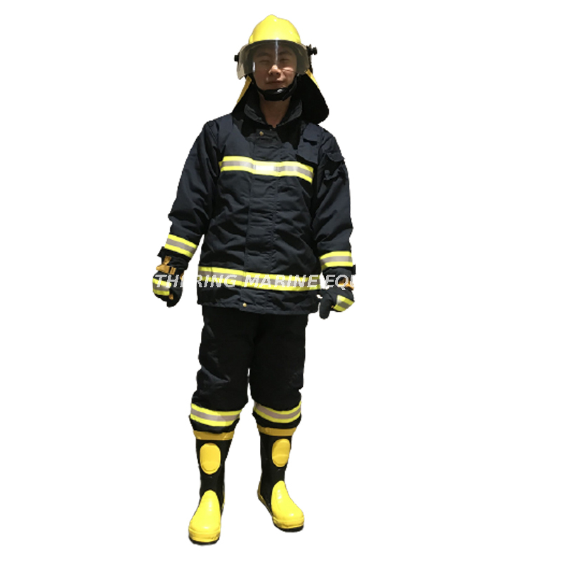 Combinaison de pompier Standard EN, combinaison de lutte contre l'incendie imperméable et ignifuge, salopette de pompier, tenue de pompier