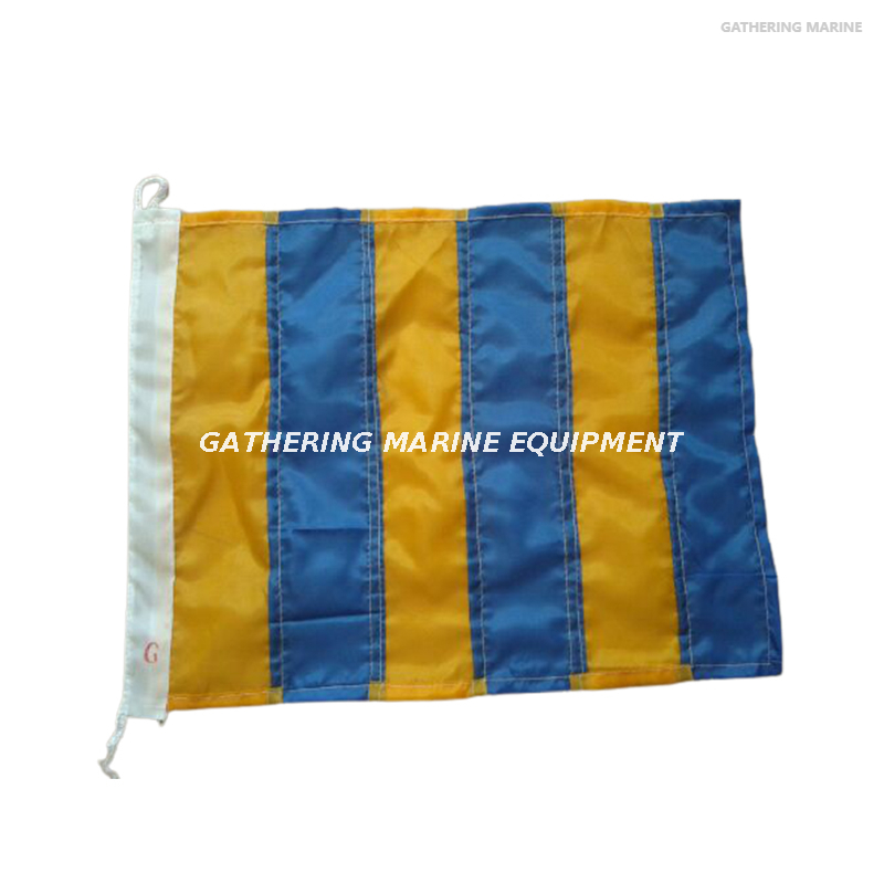 Drapeaux de signalisation maritime Drapeau de signalisation maritime internationale en polyester à vendre