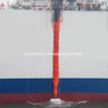 Dispositif d'évacuation vertical de bateau de MES de glissière simple de système de goulotte d'évacuation marine