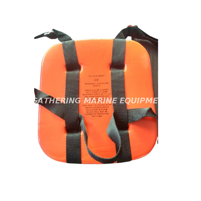 Gilet de sauvetage marin 150N en trois pièces, veste de travail en mousse PVC, gilet de plate-forme pétrolière