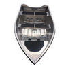 Bateau de pêche en aluminium, bateau Durable, coque en alliage d'aluminium