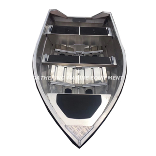 Bateau de pêche en aluminium, bateau Durable, coque en alliage d'aluminium