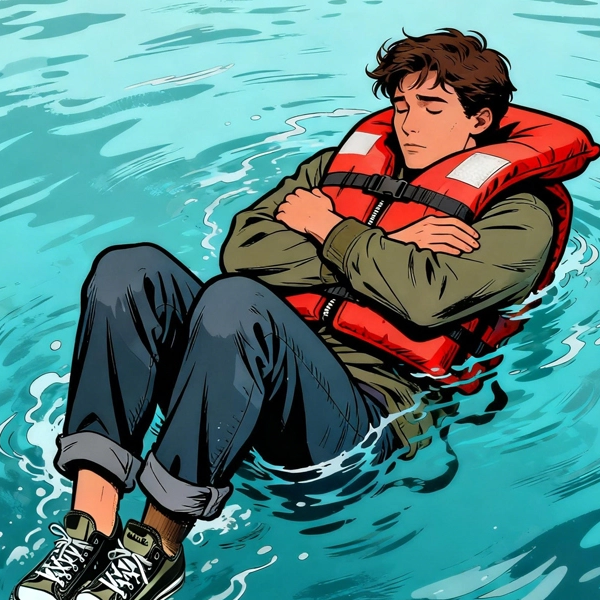 Comment survivre dans l’eau froide après une chute ?