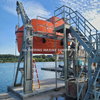 Bateaux de sauvetage SOLAS Canot de sauvetage totalement fermé avec bossoir de type gravité