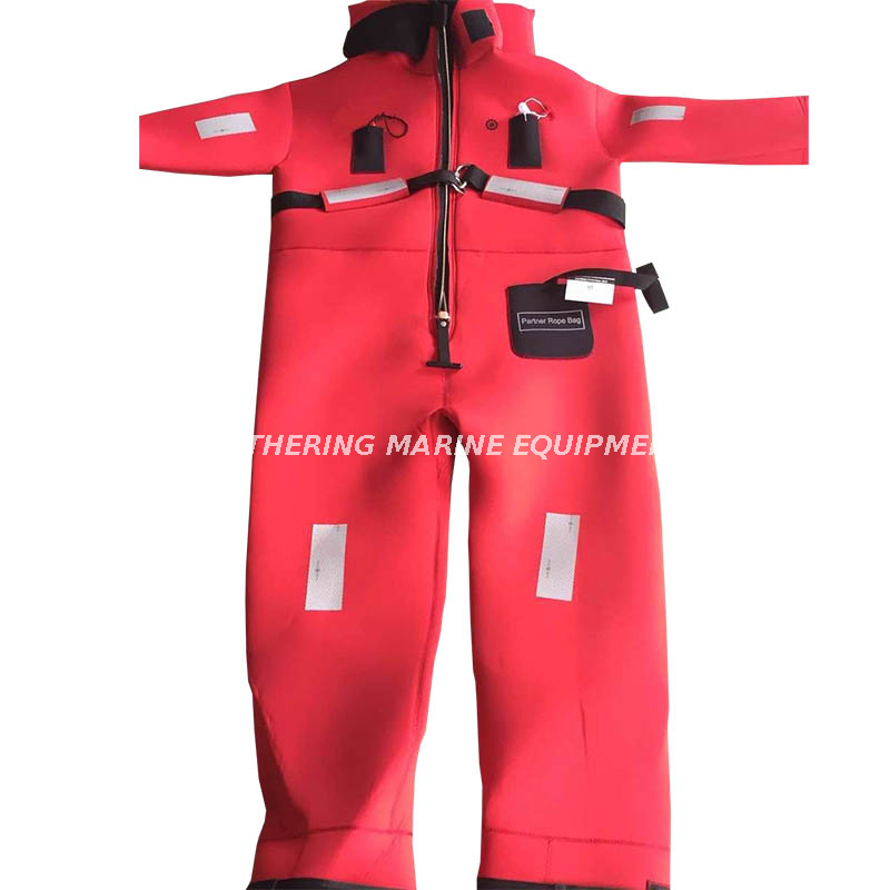 Costumes de survie de combinaison d'immersion d'isolation thermique combinaison d'immersion de type III
