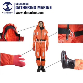 Combinaison de survie marine Combinaisons d'immersion imperméables en polyester Oxford