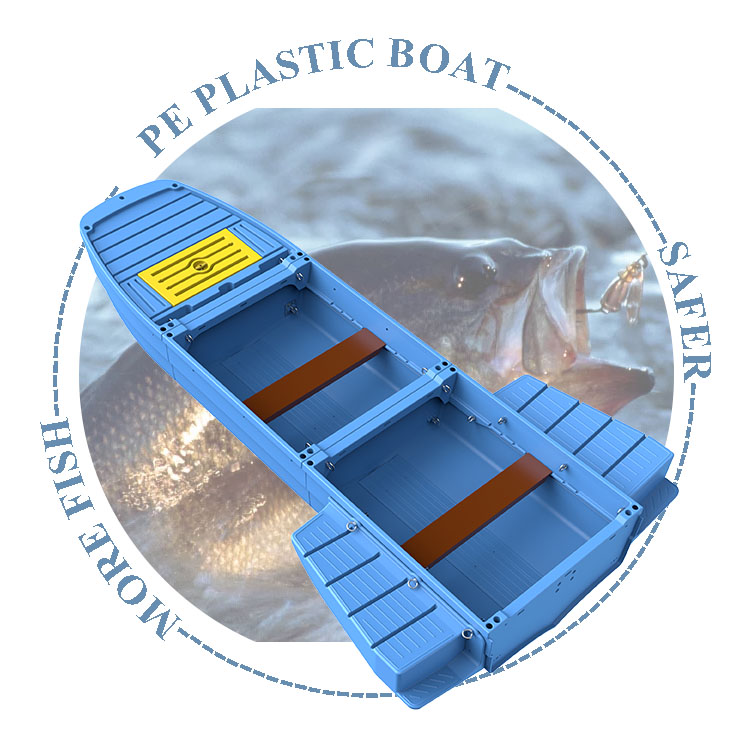Bateau en plastique de 3,3 m1