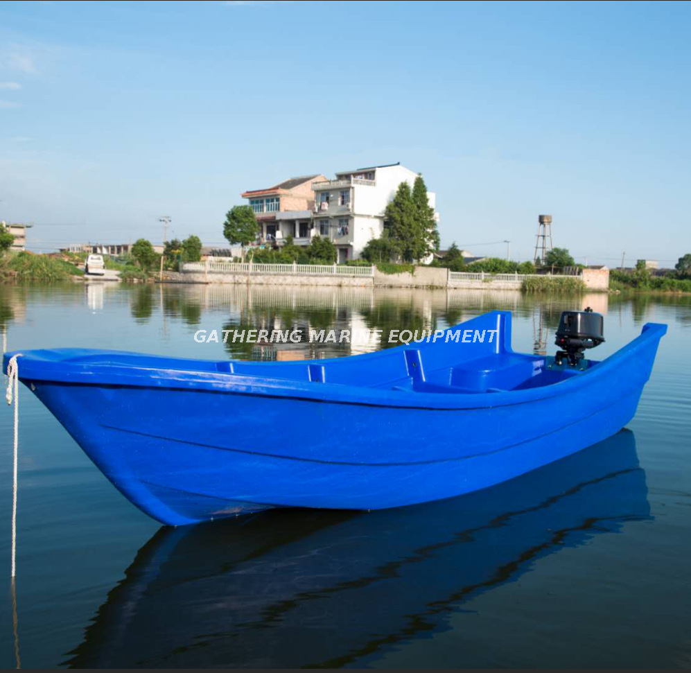 Bateau de pêche de bateau de croisière en plastique PE à coque rigide en polyéthylène