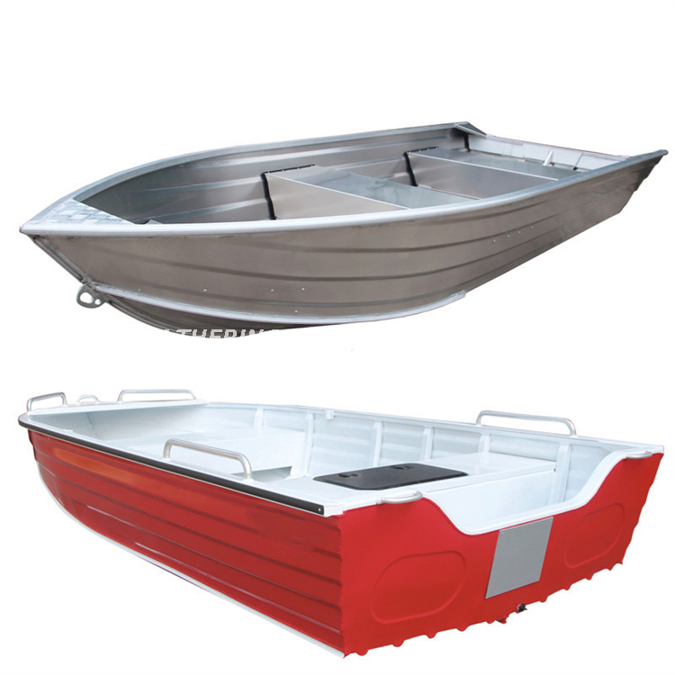 Bateau de pêche en aluminium, bateau Durable, coque en alliage d'aluminium