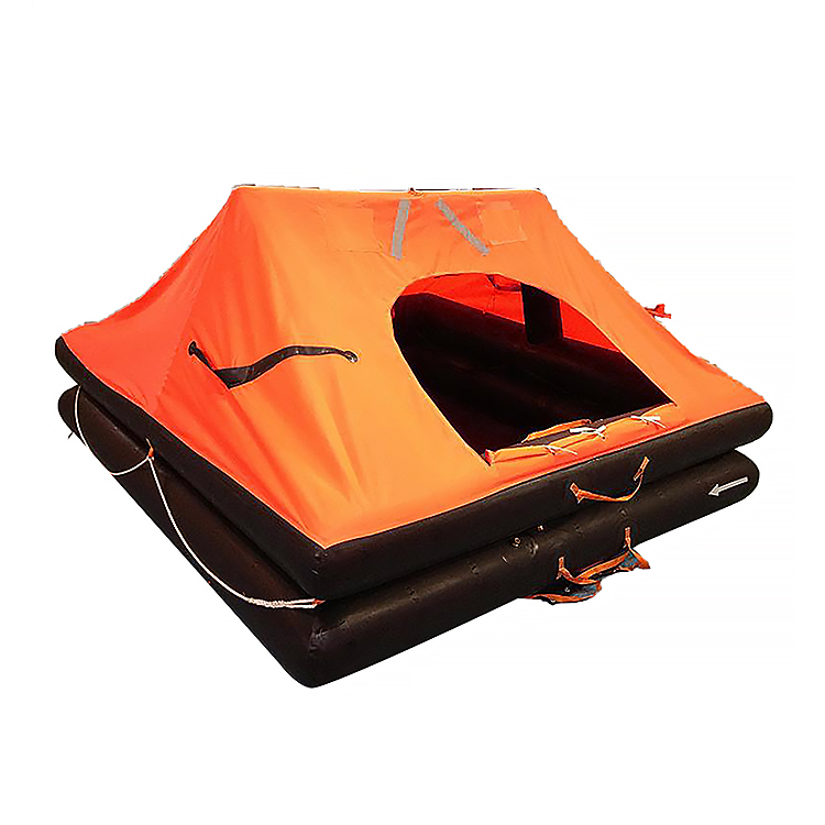 Radeau de sauvetage gonflable pour yacht de loisirs