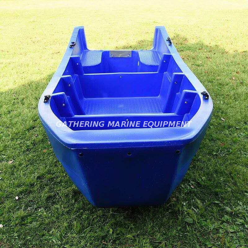 Bateau de pêche de bateau de croisière en plastique PE à coque rigide en polyéthylène