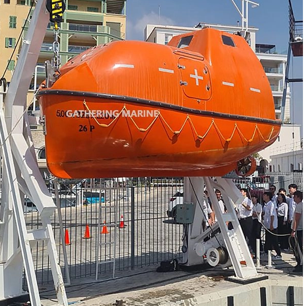 Forteresse Sea Life : une brève introduction aux canots de sauvetage entièrement fermés SOLAS