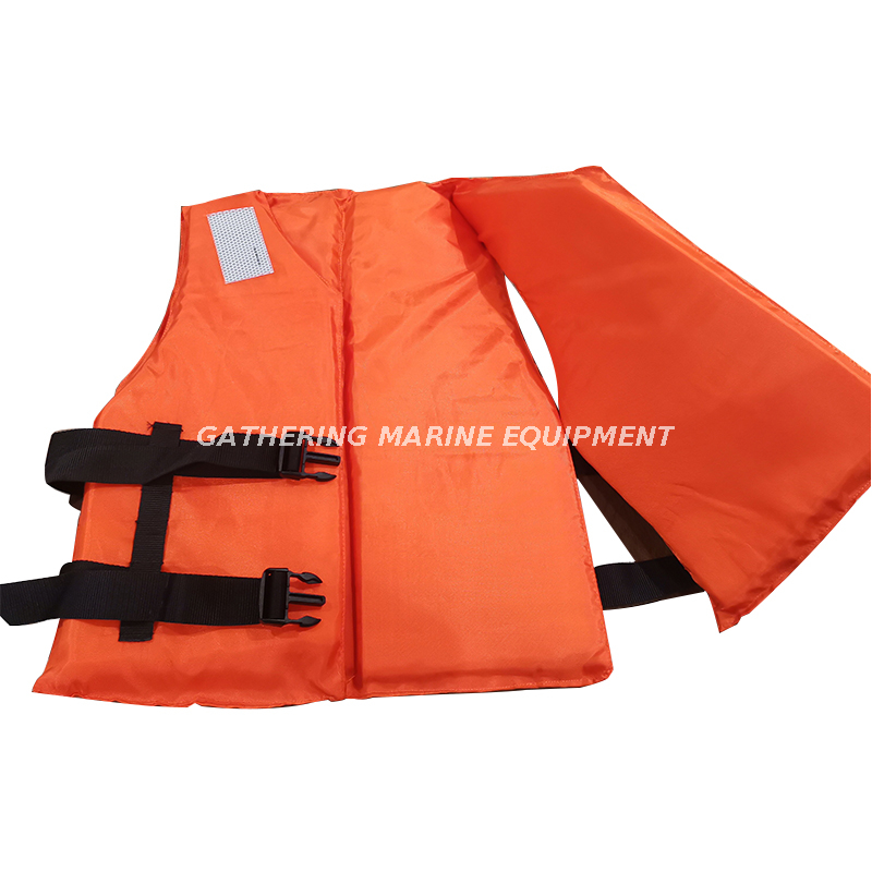 Gilet d'adultes de sports nautiques de gilet de sauvetage de travail du polyester 75N