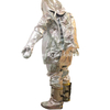 Combinaison de protection contre l'incendie de combinaison isolée thermiquement de feuilles d'aluminium