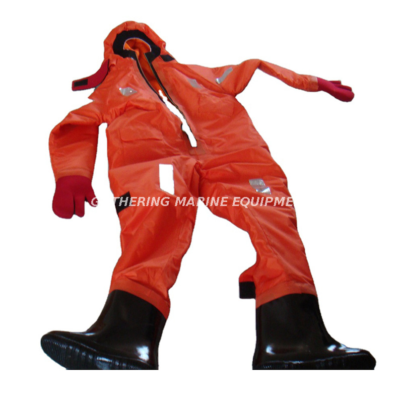 Combinaison de survie marine Combinaisons d'immersion imperméables en polyester Oxford
