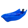 Bateau de pêche de bateau de croisière en plastique PE à coque rigide en polyéthylène