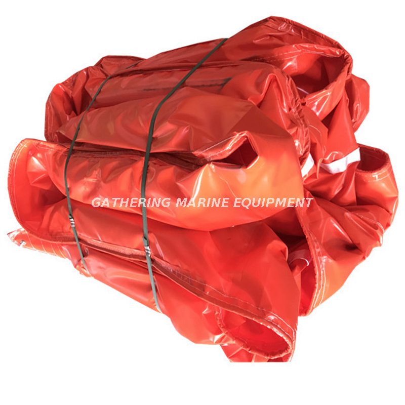 Boom absorbant les déversements d'hydrocarbures en PVC