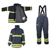 Combinaison de pompier Standard EN, combinaison de lutte contre l'incendie imperméable et ignifuge, salopette de pompier, tenue de pompier