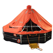 Davit a lancé un radeau de sauvetage gonflable
