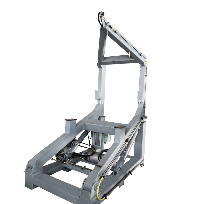 Appareil de lancement de bateau de sauvetage, type A, bossoir électrique et hydraulique 