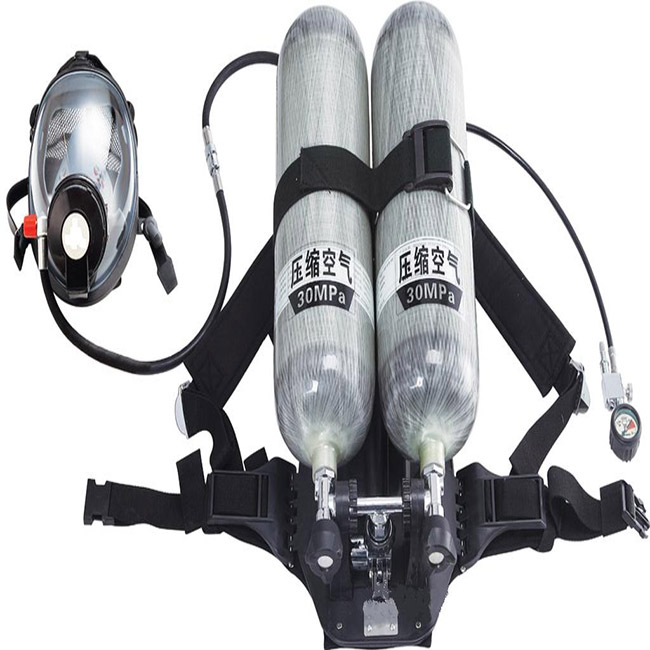 Cylindre d'air comprimé de rechange 5L / 6L / 6,8 L pour appareil respiratoire à air autonome