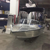 Bateau de pêche en aluminium, bateau Durable, coque en alliage d'aluminium