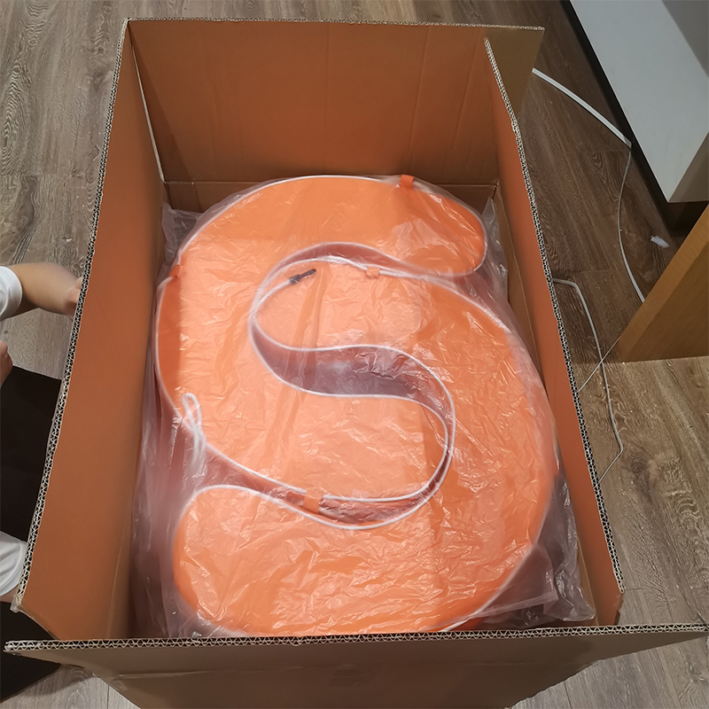 Bouée de sauvetage orange