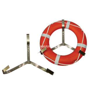 Support de bouée de sauvetage en acier inoxydable, support de montage de 4.3kg