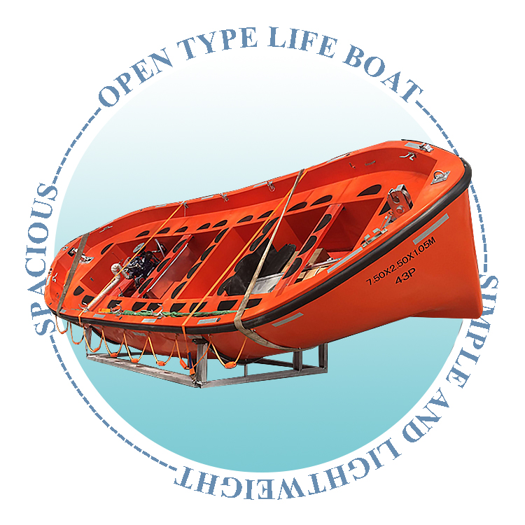 canot de sauvetage de type ouvert15