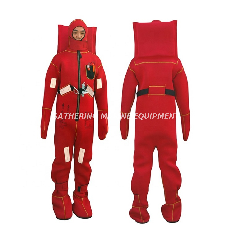 Combinaison d'immersion CR en néoprène de type II sans gilet de sauvetage