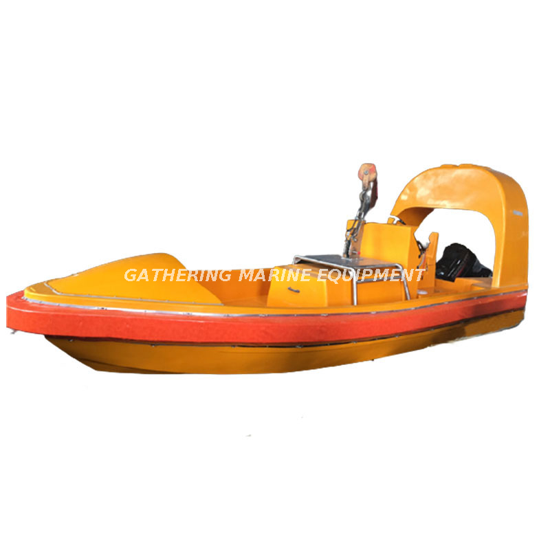Bateau de sauvetage rapide à moteur diesel/essence offshore 