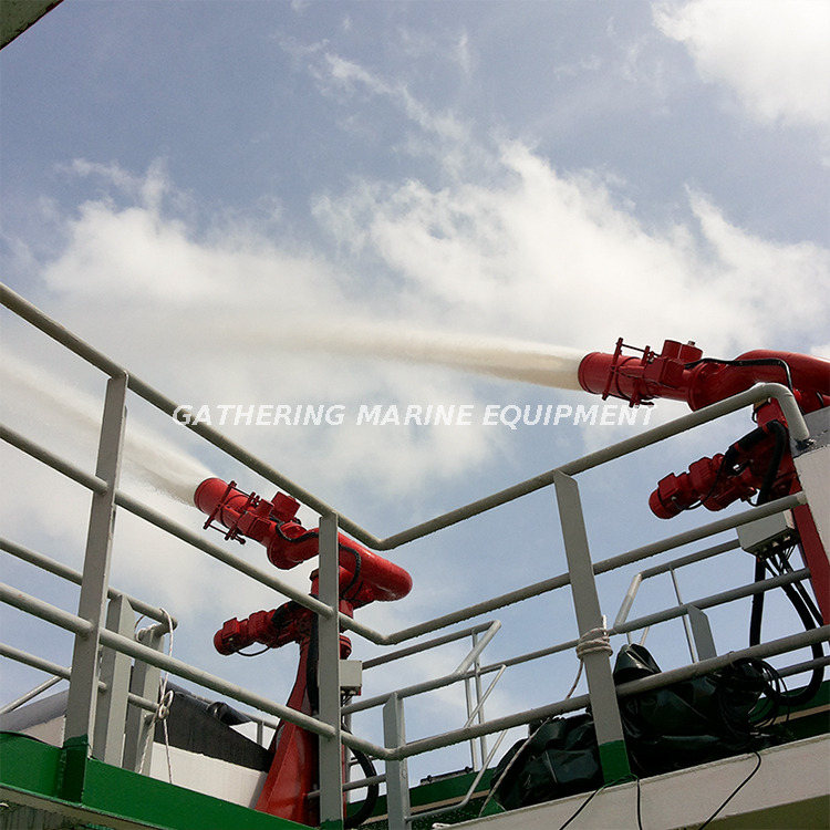 Moniteur d'incendie 600-2400 m³ pour système de lutte contre l'incendie externe marin FIFI avec certification ABS CCS BV