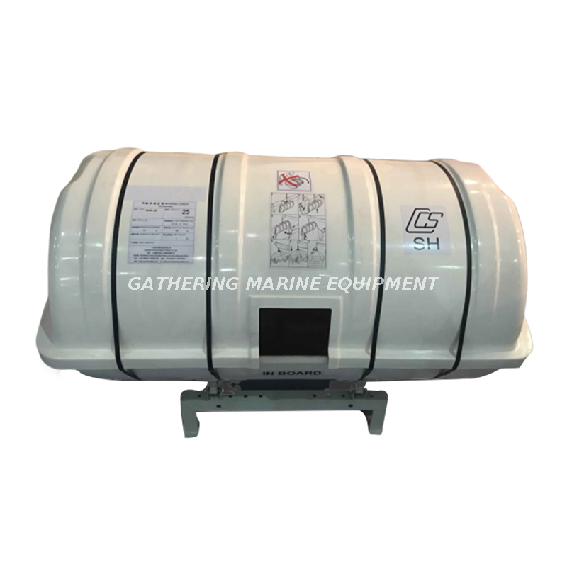 D Type Liferaft Container de type D, lancé par bossoir