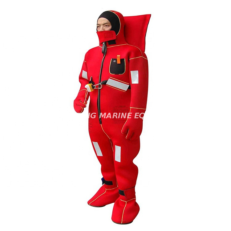 Combinaison d'immersion CR en néoprène de type II sans gilet de sauvetage