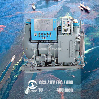 Dispositif de purification des eaux noires et des eaux grises à contrôle automatique pour les petits navires