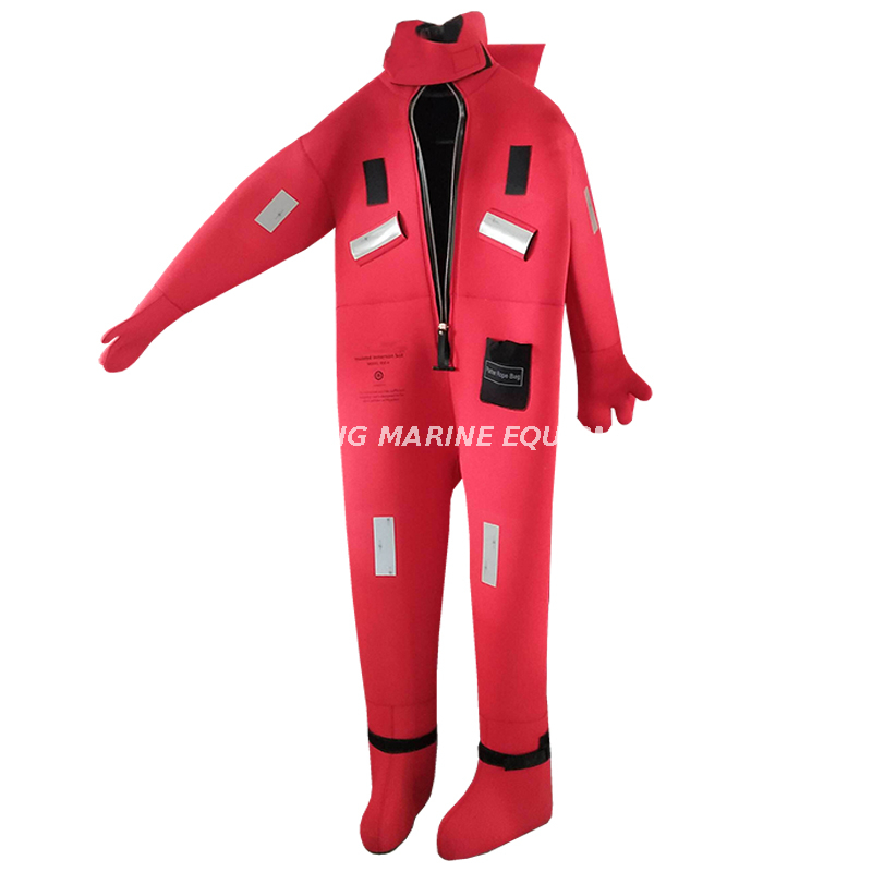 Règlement SOLAS pour combinaison d'immersion