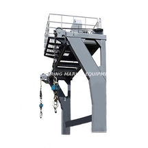 Bossoir de canot de sauvetage fermé de type plate-forme offshore avec certification