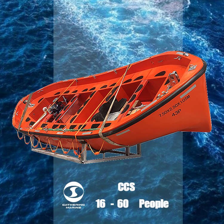 canot de sauvetage de type ouvert42